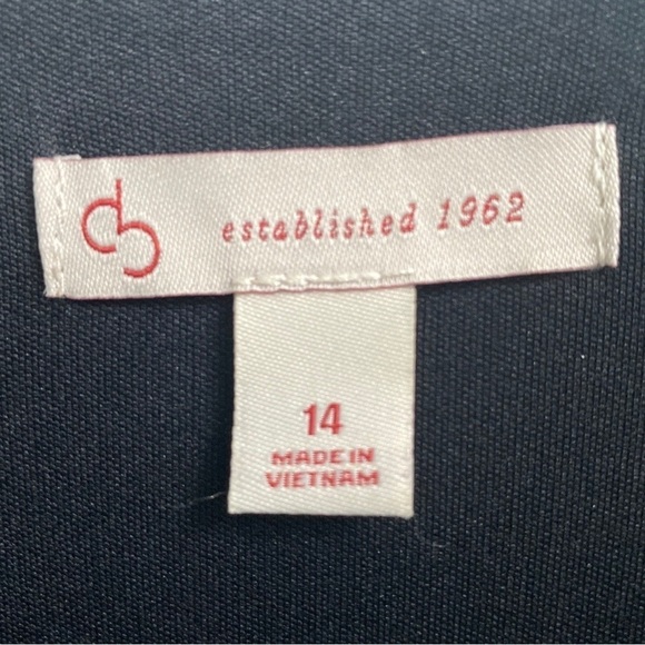 Dress Barn Heather Gray Long Sleeve Dress Size 14 NWT - Picture 9 of 10